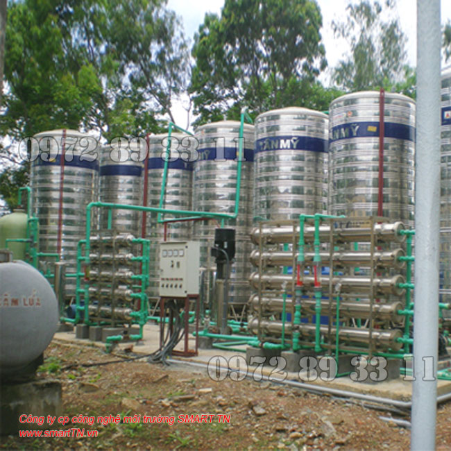 Hệ thống lọc nước tinh khiết RO 3000 lít